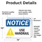 Signmission Safety Culture Sign, 14 in Width, Vinyl Decal, Rectangle OS-2PACK-NS-D-1014-L-16785 - alternate 3